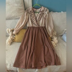 Vintage polka dot dress